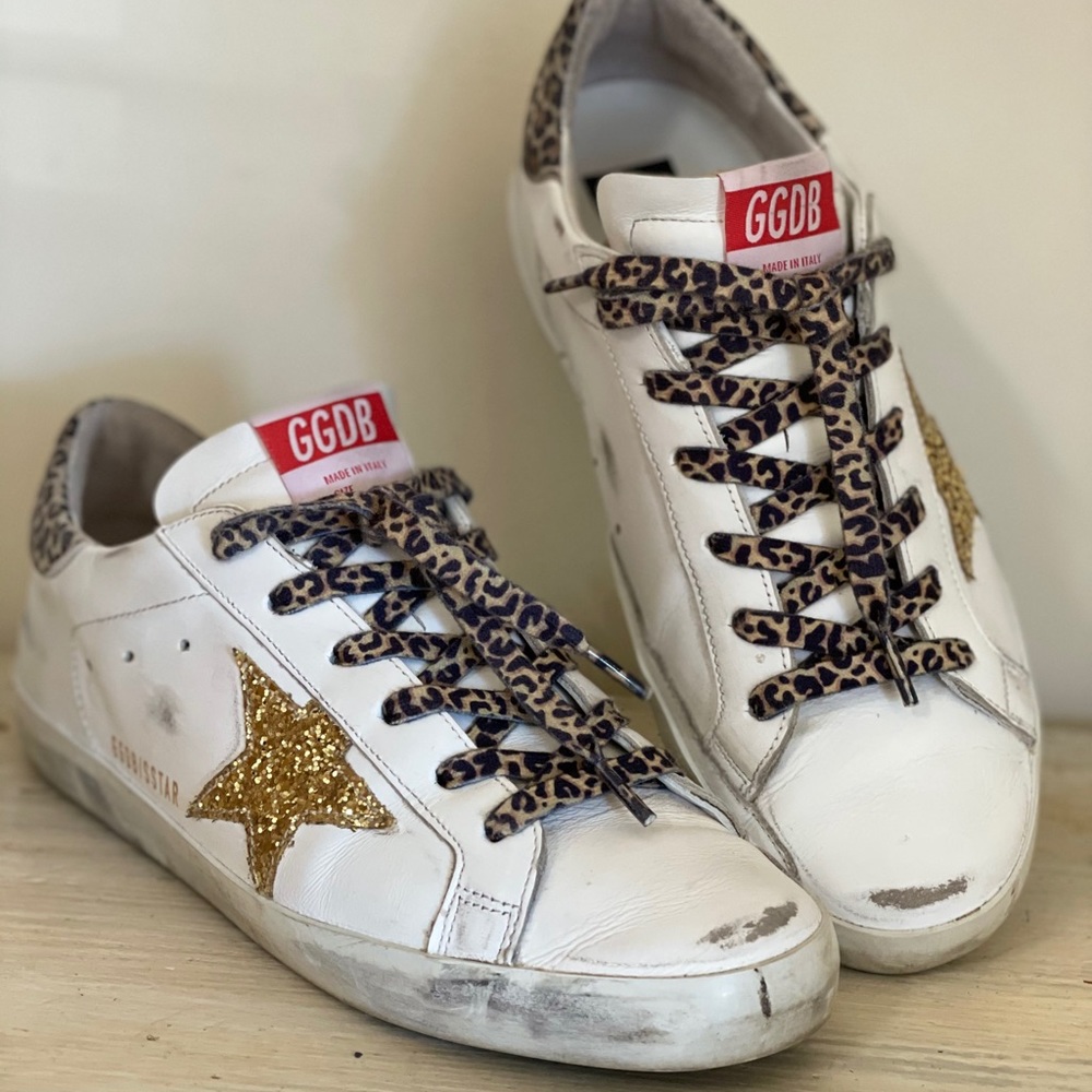 Golden Goose SUPERSTAR Glitter Leopard
